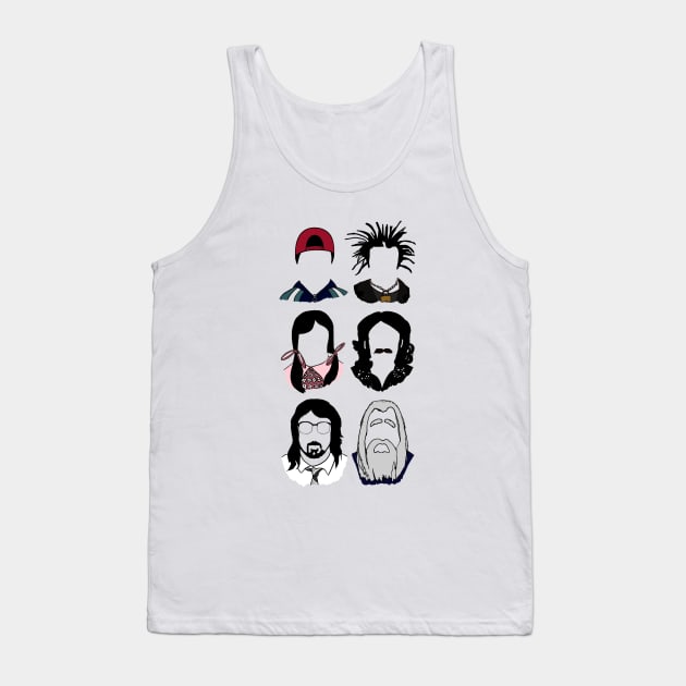 Foo Fighters Band Tank Top by Jamie Collins